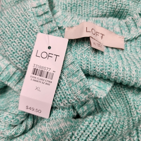 Loft Green Sweater Vest Tank - Picture 5 of 6